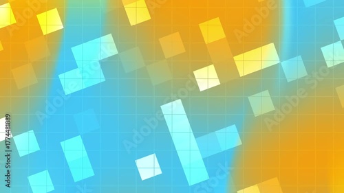 Abstract pixelated square pattern background for modern designs. Suitable for digital art, technology, graphic design, and web backgrounds.