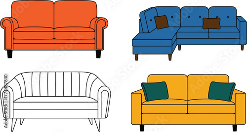 Shop stylish sofas modern couches and sectionals online today