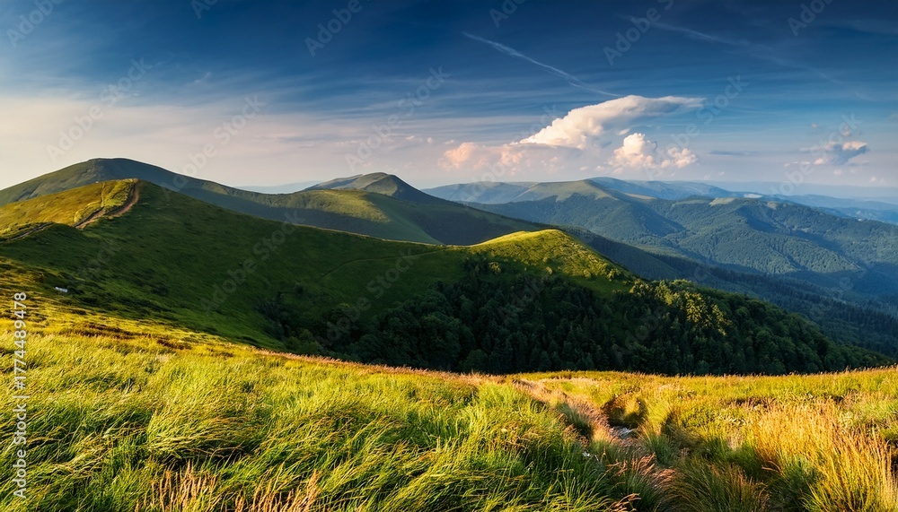 Fototapeta premium The Bieszczady Mountains Carpathians Poland