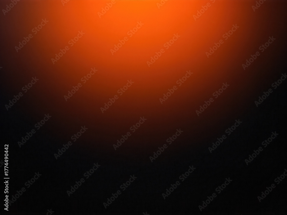 Naklejka premium Warm Orange Red Abstract Festive Bokeh Lights Background