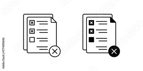 Unfinished set icon with white background vector stock illustration