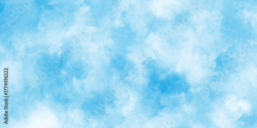 Abstract blue watercolor painted background. abstract watercolor background for textures backgrounds, Abstract light blue watercolor for background, hand drawn canvas background wallpaper,