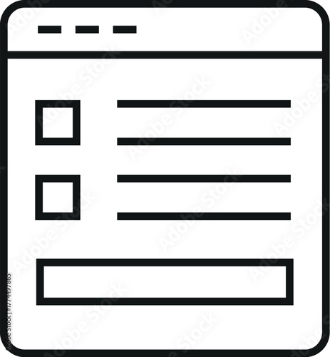 Search Results Icon Design vector file