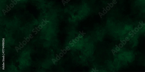 Abstract green grunge background, Toned old stained wood background. Green vintage banner. abstract dark green material rough light dirty texture background ,Green grunge concrete wall background,