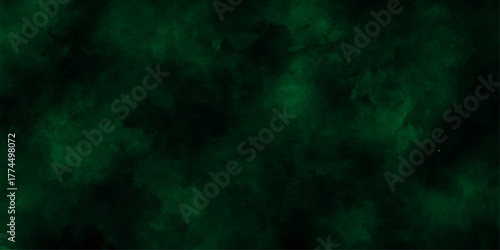 Abstract green grunge background, Toned old stained wood background. Green vintage banner. abstract dark green material rough light dirty texture background ,Green grunge concrete wall background,