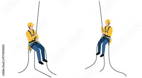 Safety techniques for rock climbing: detailed instructions for rappelling gea…