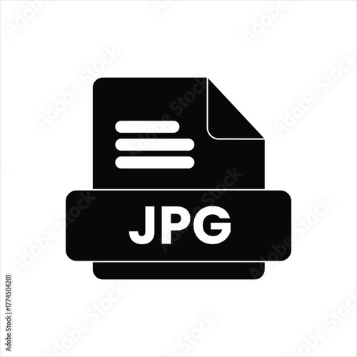 Standard digital document representation featuring the JPG format icon, suitable for various media, illustrating common digital assets, including graphic types like 38.eps