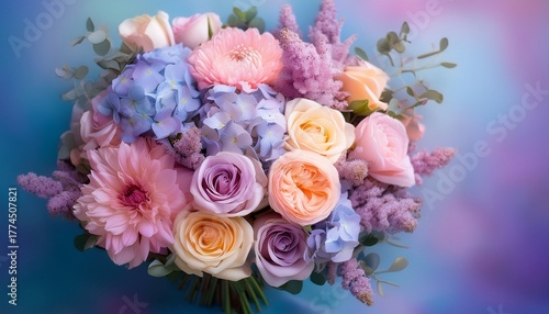 Pastel Colors Bouquet