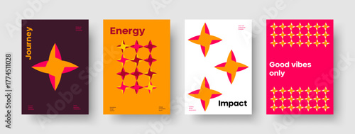 Dynamic Abstract Design. Modern Brochure Layout. Poster. Flyer. Business Report. Banner. Presentation. Catalog. Brand Identity. Advertisement. Magazine. Notebook.