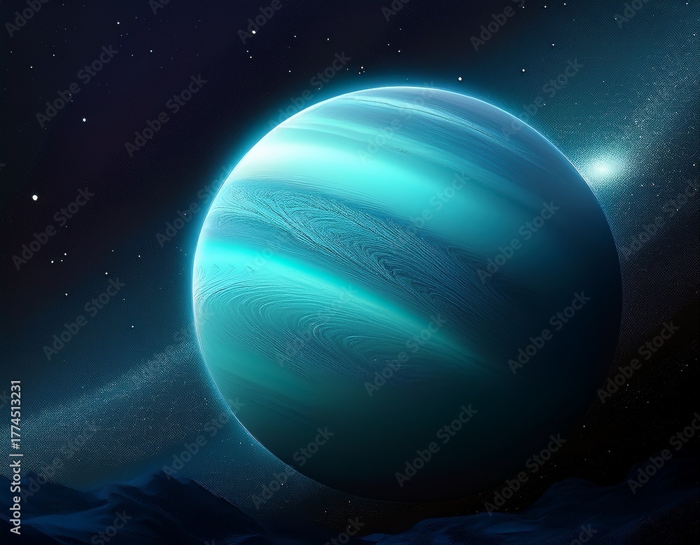 custom made wallpaper toronto digitaluranus planet in space