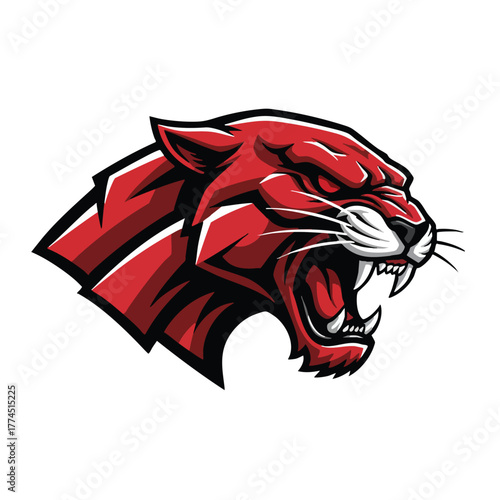 Futuristic cyborg arm with a clenched fist holding a symbol of electric power, a mascot design for technology or gaming