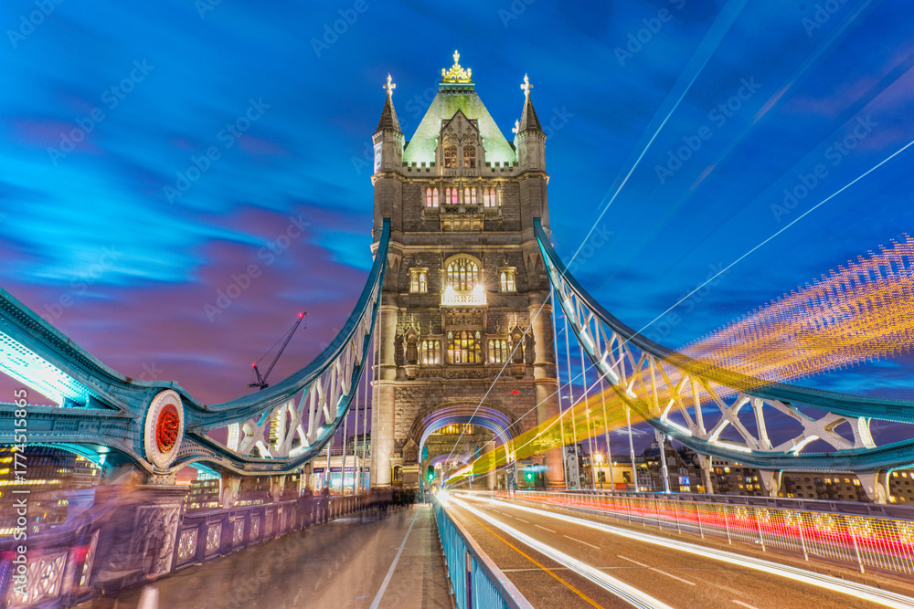 Fototapeta premium London, England, UK. Tower Bridge