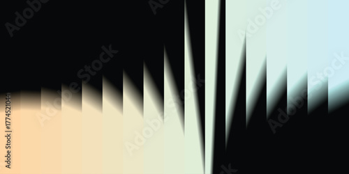 Dynamic abstract background design with gradients of color shifting from soft peach to vibrant aqua for modern projects requiring eye catching visuals
