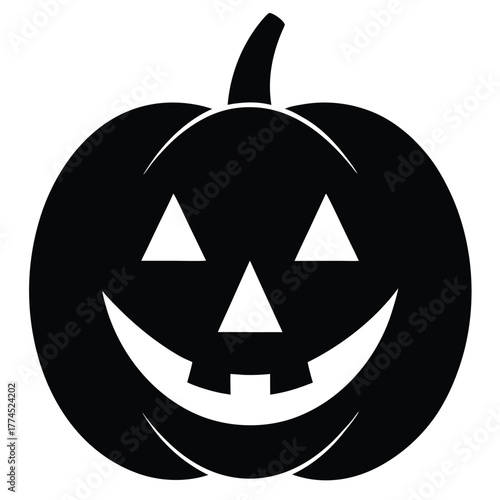 jack o  lantern vector icon