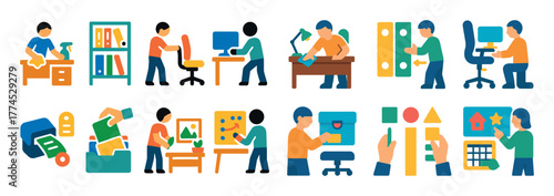 Workplace Organization Icons