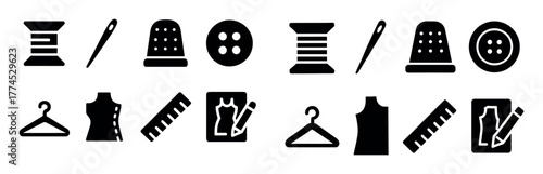 Tailor Icons Grid