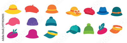 Women's Hats Icons