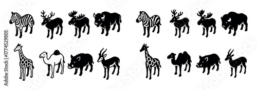 Wild Hoofed Icons