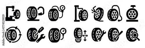 Tire Service Icons