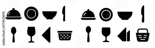 Buffet Icon Set