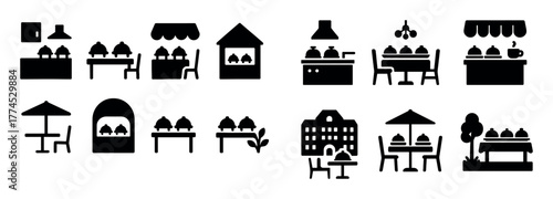 Buffet Venue Icons