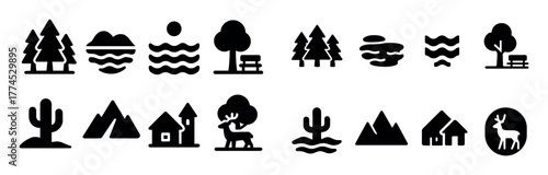 Ecology Icons Grid