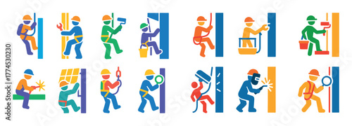 High Rise Activity Icons