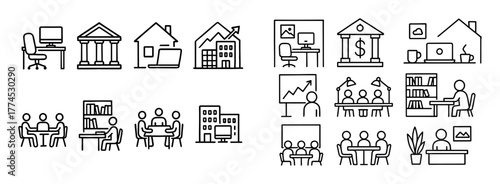 Financial Independence Icons