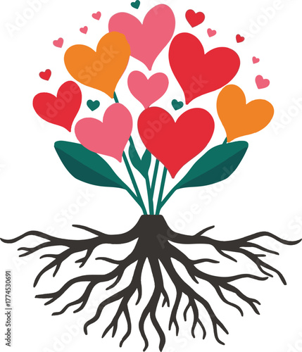 Set of tree illustrations including realistic foliage, abstract shapes, and colorful stylized designs. Suitable for nature, diversity, education, and creative visual projects.