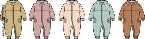 Stylish Jumpsuits Collection A Spectrum of Color in Fashion Design