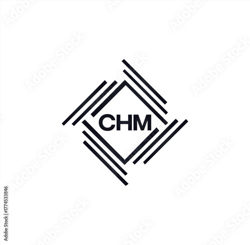 CHM set ,CHM logo. C H M design. White CHM letter. CHM, C H M letter logo design. Initial letter CHM letter logo set, linked circle uppercase monogram logo. C H M letter logo vector design.