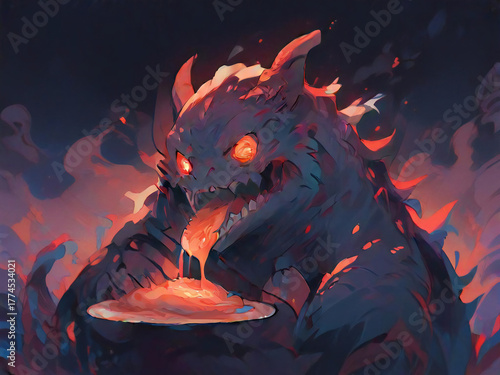 A monster that eats scary dreams
