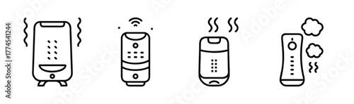 set of office tools vector