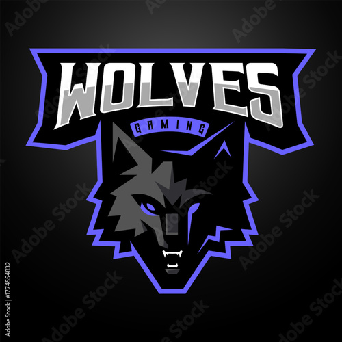 Wolf gaming logo