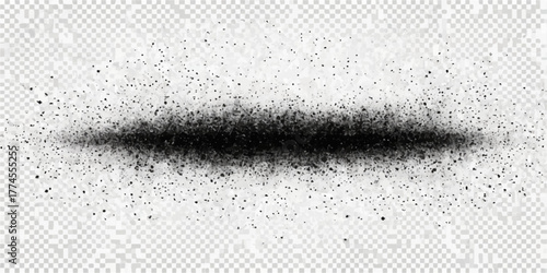 Black and white paint texture with wet rain drops on glass surface