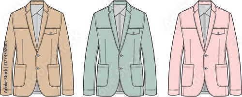 Stylish Blazer Collection A Spectrum of Colors for Every Occasion