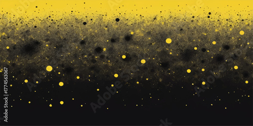 Christmas winter night light pattern of water drops and liquid bubbles on a window pane