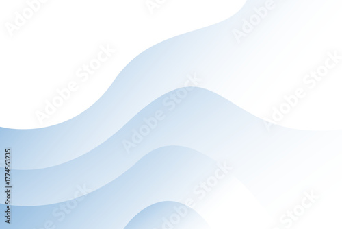 Blue wave minimalist abstract background. texture white pattern. vector illustration