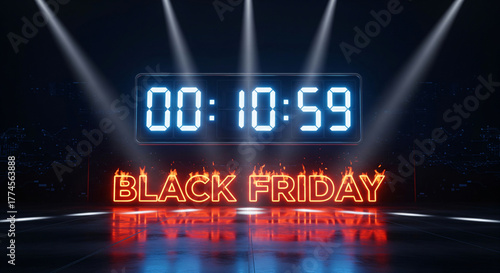 black friday countdown timer