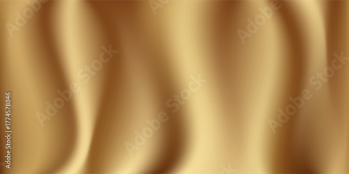 Gold wall texture background with shiny yellow foil effect. Glossy light reflections create a vibrant, luxurious feel, perfect for elegant golden paper or premium wallpaper designs. High quality image