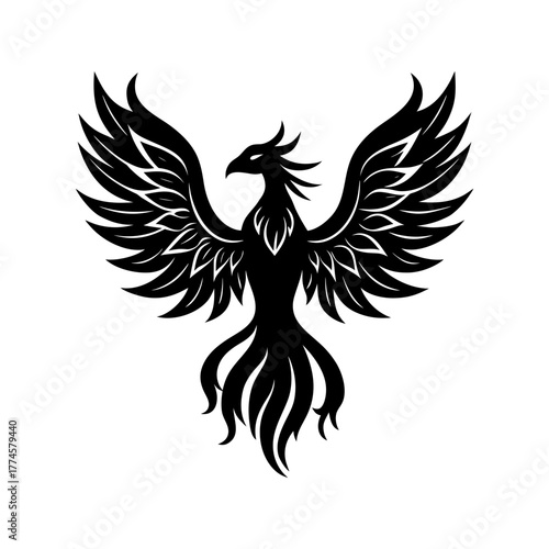 A solitary figure stands against a vibrant sunset silhouette