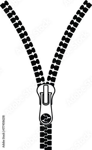 Zipper illustration