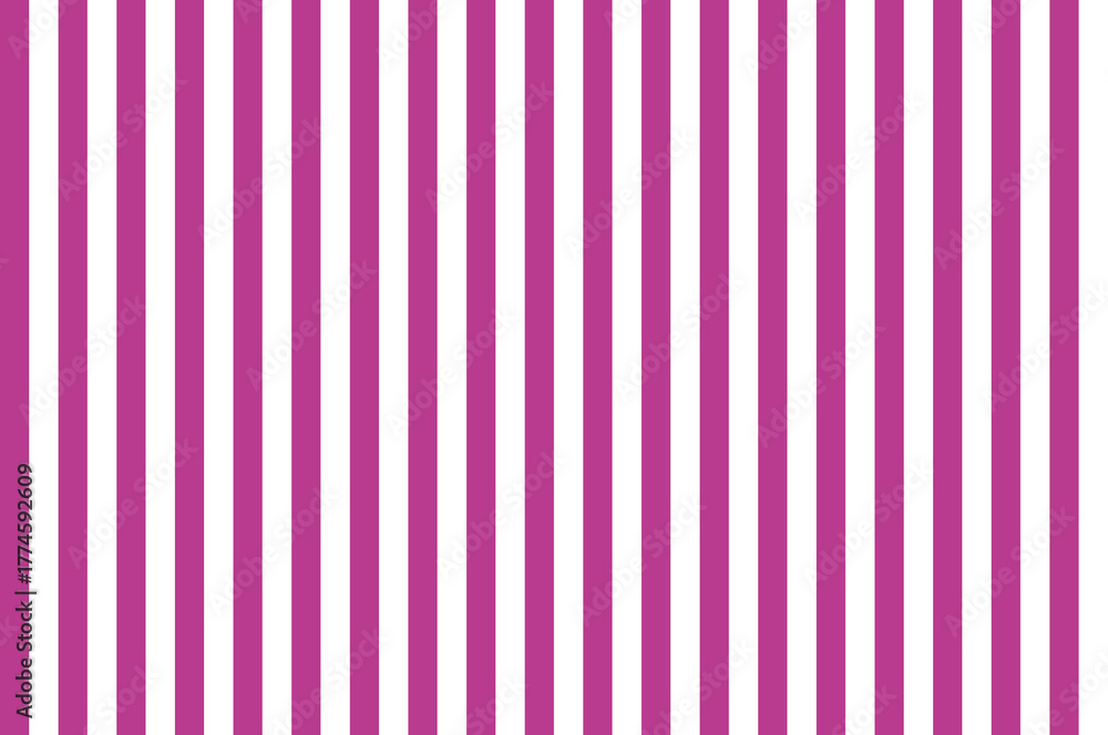 Obraz premium Pink Plum color and white color background with lines. traditional vertical striped background texture.