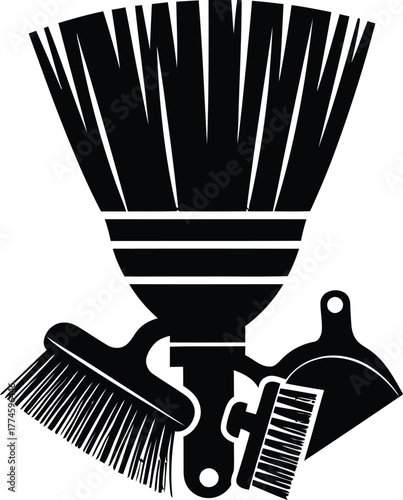 Cleaning tools for housework sweeping and maintaining hygiene