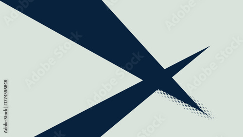 Abstract background featuring intersecting dark blue shapes on a light gray canvas design style art
