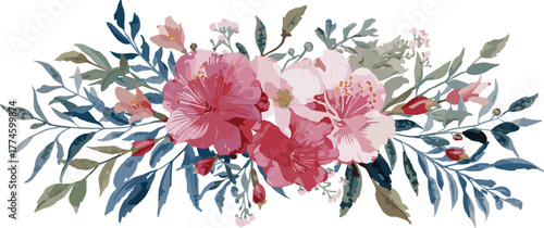 Watercolor Floral Bouquet