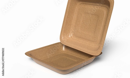 Eco Friendly Bagasse Take Away Box