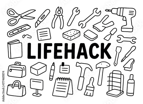Lifehack Tools Doodle