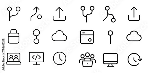 Minimalist Software Icons