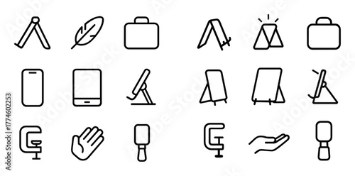 Minimalist Gadget Icons